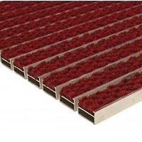 Решетка Floortech с ворсом цвет красный